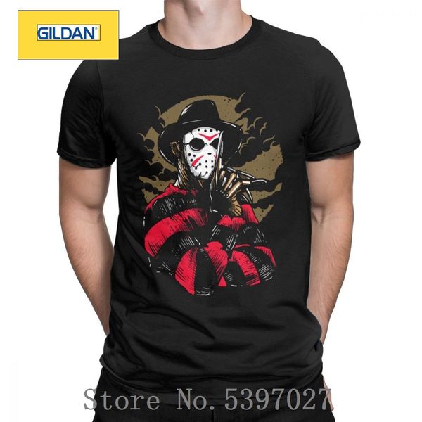 men freddy vs jason amazing pure 100% cotton short sleeve horror movie scary friday the 13th voorhees hoodie designers t shirts sweatshirt
men freddy vs jason amazing pure 100% cotton short sleeve horror movie scary friday the 13th voorhees hoodie designers t shirts sweatshirt