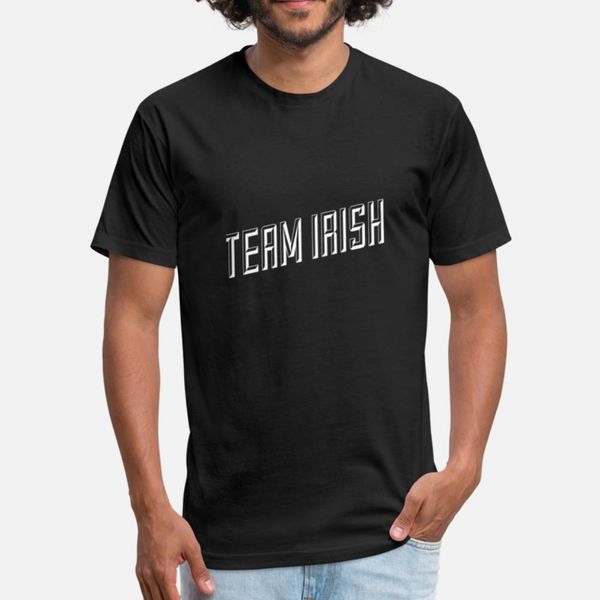 team irish t shirt black custom tracksuit hoodie sweatshirt