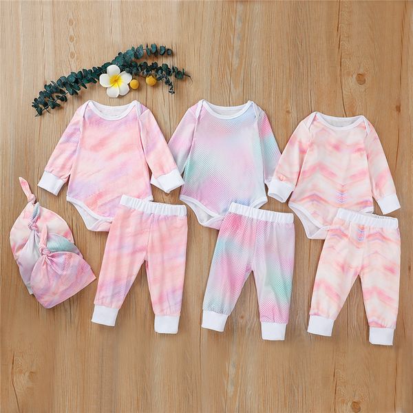 0-6m newborn fashion tie dye baby girl fall clothes set long sleeve infant romper suit toddler 3pcs clothing outfits with hat 1021, White
0-6m newborn fashion tie dye baby girl fall clothes set long sleeve infant romper suit toddler 3pcs clothing outfits with hat 1021, White