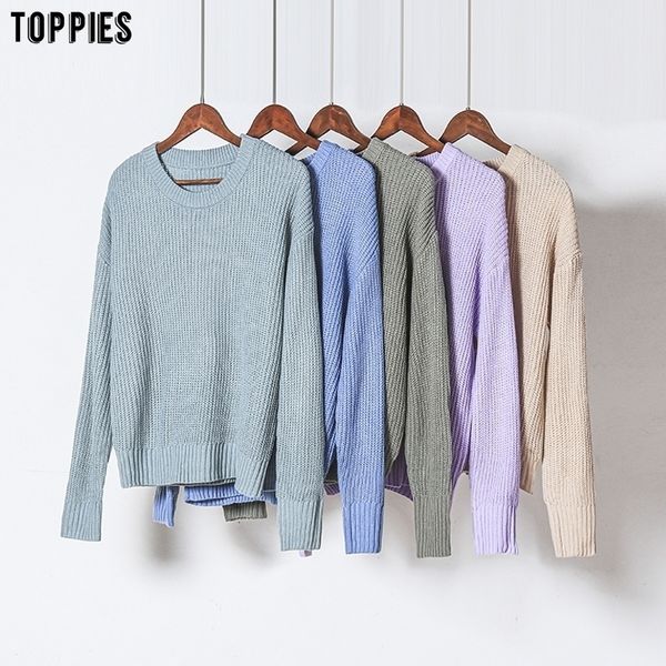 ies autumn winter knitted sweater womens round neck pullovers long sleeve jersey vintage clothes 201111, White;black
ies autumn winter knitted sweater womens round neck pullovers long sleeve jersey vintage clothes 201111, White;black