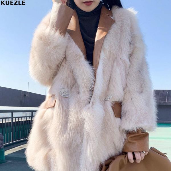 overcoat 2020 new style natural faux fur collar leather jacket women fur coat lady imitation lamb coat pu leather coats, Black
overcoat 2020 new style natural faux fur collar leather jacket women fur coat lady imitation lamb coat pu leather coats, Black