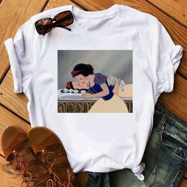 women clothes new summer thin section tshirt women spoof princess streetwear lesbian gay t-shirt funny female tee, White
women clothes new summer thin section tshirt women spoof princess streetwear lesbian gay t-shirt funny female tee, White