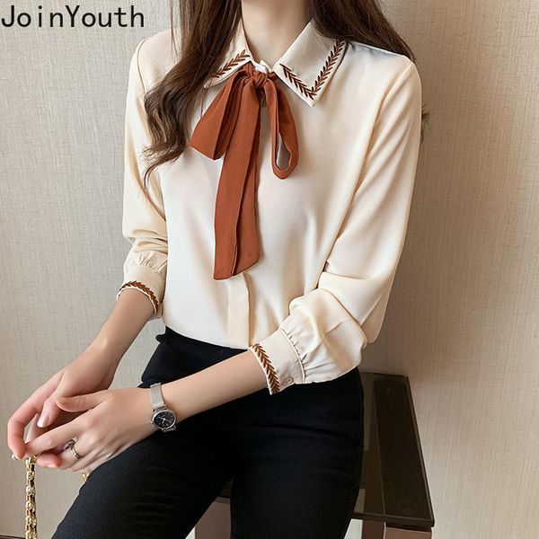 joinyouth korean bow tie turn down collar blouses 2020 spring long sleeve blusas single breasted women chiffon 57869, White
joinyouth korean bow tie turn down collar blouses 2020 spring long sleeve blusas single breasted women chiffon 57869, White
