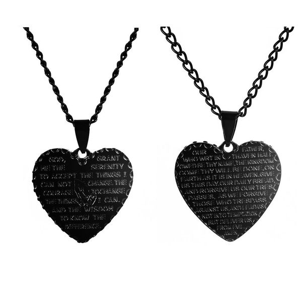 fashion 3 colors titanium steel love alloy pendant necklaces christian prayer hands scripture necklace choker clavicle chain jewelry, Silver
fashion 3 colors titanium steel love alloy pendant necklaces christian prayer hands scripture necklace choker clavicle chain jewelry, Silver