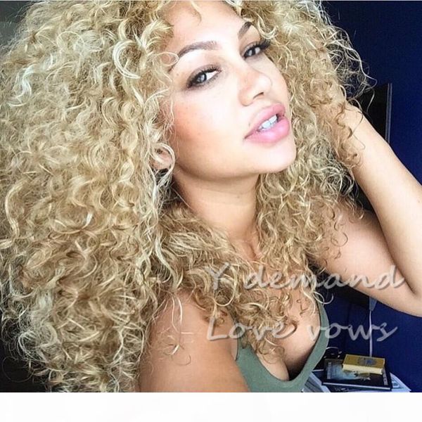 wholesale fashion natural blonde simulation brazilian human hair kinky curly wigs for black women y demand
wholesale fashion natural blonde simulation brazilian human hair kinky curly wigs for black women y demand