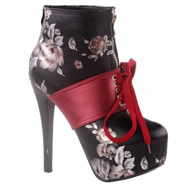 lf80857 show story retro black red two tone flower print lace-up zip platform stiletto ankle bootie boot1
lf80857 show story retro black red two tone flower print lace-up zip platform stiletto ankle bootie boot1