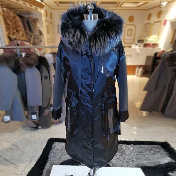 women's fur & faux winter jacket women ladies hooded parka jackets female real coat warm casual autumn clothes vintage 2021 1, Black
women's fur & faux winter jacket women ladies hooded parka jackets female real coat warm casual autumn clothes vintage 2021 1, Black