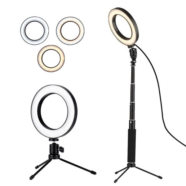 mini light 8 inch deskmini led video ring light lamp dimmable 3 lighting modes usb + stand for broadcast selfie makeup
mini light 8 inch deskmini led video ring light lamp dimmable 3 lighting modes usb + stand for broadcast selfie makeup