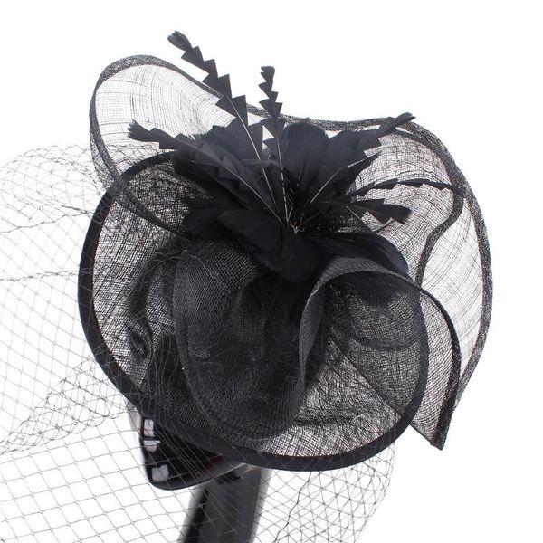 stingy brim hats black mesh headpiece nice wedding fedora cap for gorgeous net fasciantors hat hair pin ladies millinery, Blue;gray
stingy brim hats black mesh headpiece nice wedding fedora cap for gorgeous net fasciantors hat hair pin ladies millinery, Blue;gray