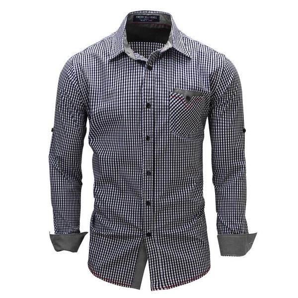 2020 da jauna spring new fashion men plaid shirt long sleeve check shirts casual slim fit blue camisa high quality, White;black
2020 da jauna spring new fashion men plaid shirt long sleeve check shirts casual slim fit blue camisa high quality, White;black