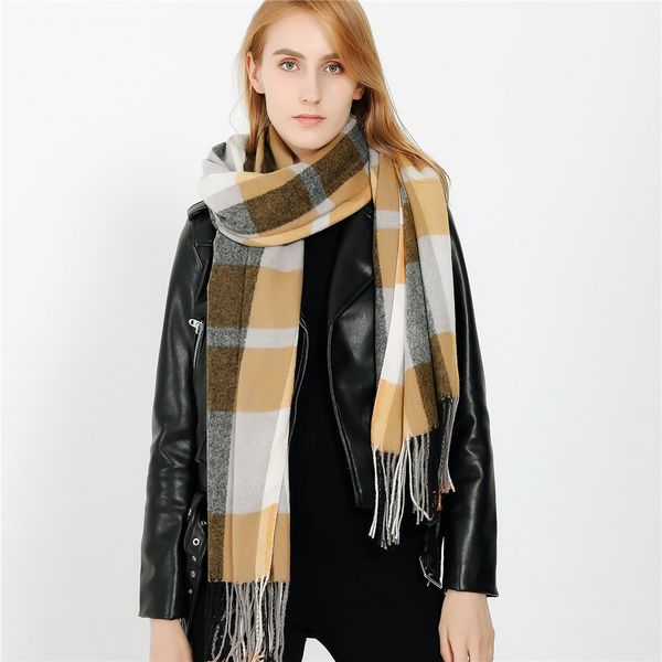 2020 platform new style fashion elegant plaid tassel imitation cashmere scarf shawl lady, Blue;gray
2020 platform new style fashion elegant plaid tassel imitation cashmere scarf shawl lady, Blue;gray