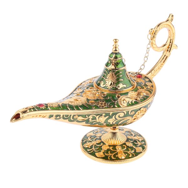 aladdins magic lamp retro tea pot lamp christmas toys gifts decoration green, Silver
aladdins magic lamp retro tea pot lamp christmas toys gifts decoration green, Silver