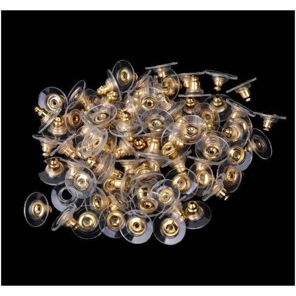 wholesale 200pcs golden tone plastic earring backs sers ear post nuts w/pads 11x6mm jewelry finding accessories ts7el, Silver
wholesale 200pcs golden tone plastic earring backs sers ear post nuts w/pads 11x6mm jewelry finding accessories ts7el, Silver
