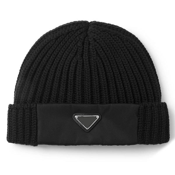 woman designers hats 2020 autumn/winter black inverted triangle logo knitted stitching cold hat wool cap men designers hats
woman designers hats 2020 autumn/winter black inverted triangle logo knitted stitching cold hat wool cap men designers hats