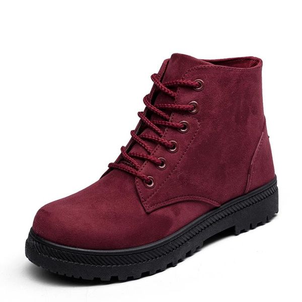 new autumn winter women boots fashion lace up ankle boots comfortable soft outdoor casual flat martin shoes, Black
new autumn winter women boots fashion lace up ankle boots comfortable soft outdoor casual flat martin shoes, Black