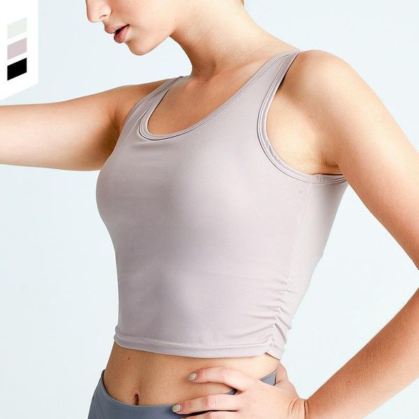 gym clothing women's sport bra medium support cross back wirecups yoga tank push-ups beauty underwear full cup athletic shirts, White;black
gym clothing women's sport bra medium support cross back wirecups yoga tank push-ups beauty underwear full cup athletic shirts, White;black