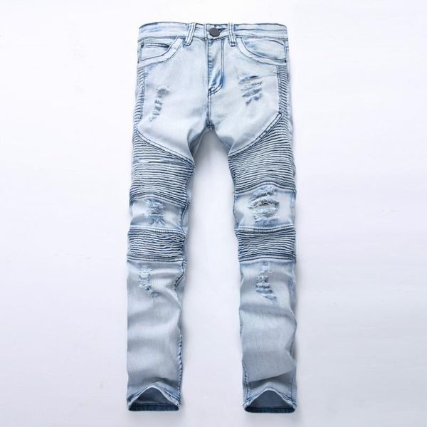 2020 new fashion mens biker denim jeans homme fashion ripped jeans slim fitness men robin sylish casual blue superstar1
2020 new fashion mens biker denim jeans homme fashion ripped jeans slim fitness men robin sylish casual blue superstar1