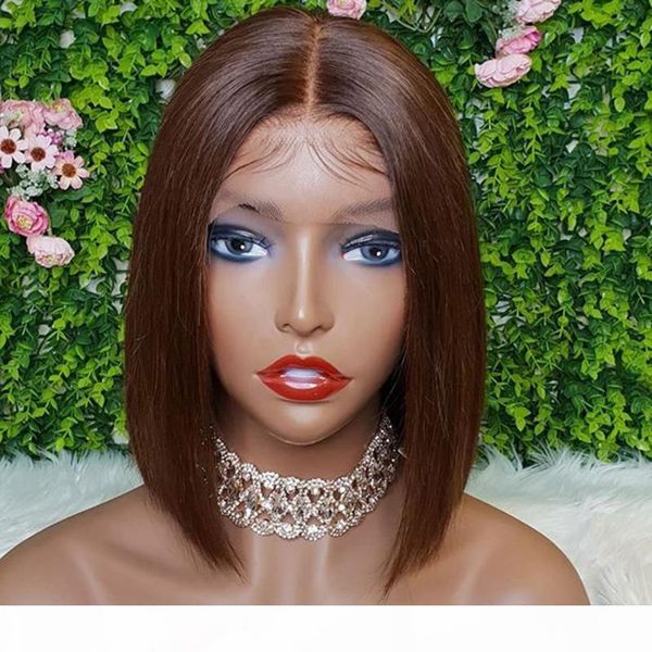 brown 13x6 lace part wig middle part short bob brazilian hair u wig for black women with baby hair, Black;brown
brown 13x6 lace part wig middle part short bob brazilian hair u wig for black women with baby hair, Black;brown