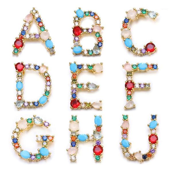 juya hand made rainbow crystals opal gems 26 alphabet letters initial charms for diy name jewelry making supplies1, Bronze;silver
juya hand made rainbow crystals opal gems 26 alphabet letters initial charms for diy name jewelry making supplies1, Bronze;silver