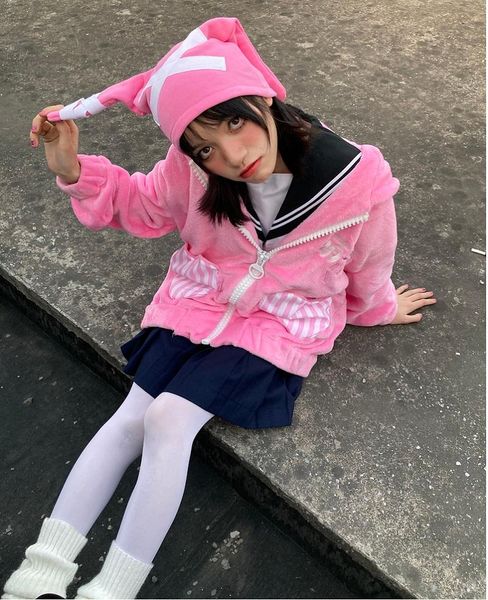 stingy brim hats ruibbit arrival bonnets women japanese harajuku girls ear hat kawaii girl black pink knitted caps, Blue;gray
stingy brim hats ruibbit arrival bonnets women japanese harajuku girls ear hat kawaii girl black pink knitted caps, Blue;gray