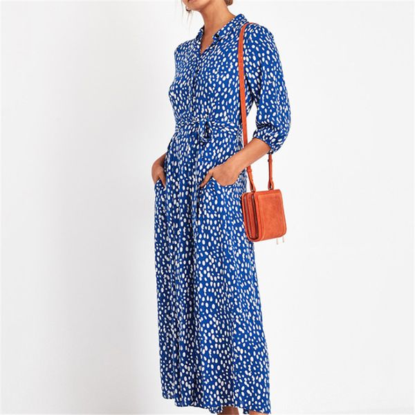 2021 new casual shirt retro polka dot print three quarters mangoes long chiffon pocket female dress l7kb, Black;gray
2021 new casual shirt retro polka dot print three quarters mangoes long chiffon pocket female dress l7kb, Black;gray