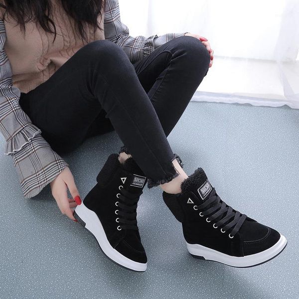 boots women's women plus velvet warm short tube korean casual snow students wild cotton shoes1, Black
boots women's women plus velvet warm short tube korean casual snow students wild cotton shoes1, Black
