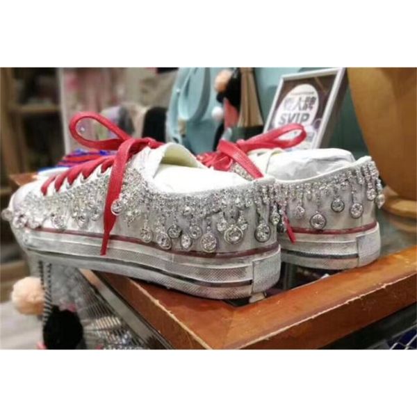 2020 outono primavera menina coreano diamante planos retro sujo velhos brancos luz luxo estilo sapatos wo8t, Black
2020 outono primavera menina coreano diamante planos retro sujo velhos brancos luz luxo estilo sapatos wo8t, Black