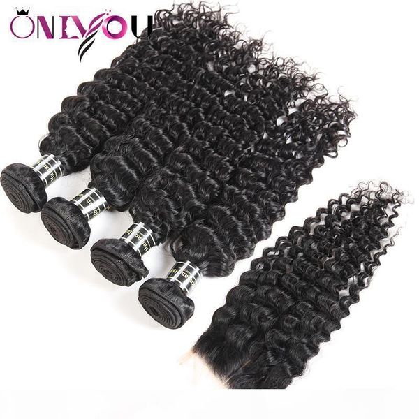 brazilian deep wave virgin hair closure kinky curly human hair weave bundles with closure straight 4 bundles and weaves hair wefts wholesale, Black;brown
brazilian deep wave virgin hair closure kinky curly human hair weave bundles with closure straight 4 bundles and weaves hair wefts wholesale, Black;brown
