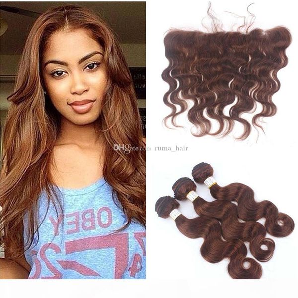 sorrel color human hair lace frontal with bundles middle brown brazilian virgin hair weaves with lace frontal #4 middle brown body wave hair, Black;brown
sorrel color human hair lace frontal with bundles middle brown brazilian virgin hair weaves with lace frontal #4 middle brown body wave hair, Black;brown