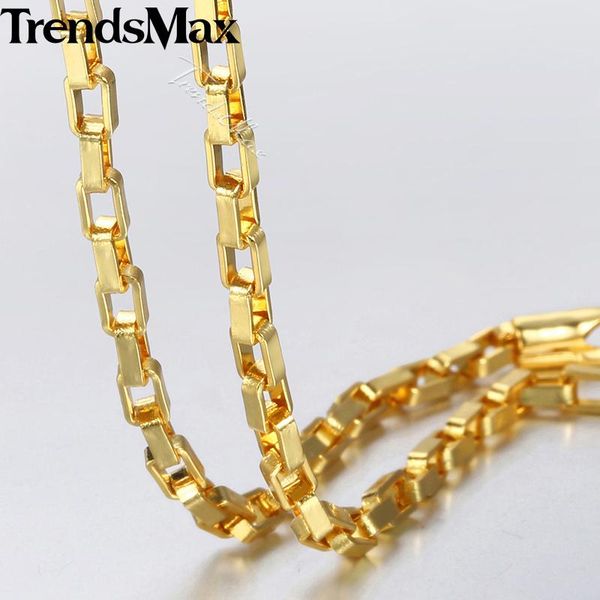 chains trendsmax men's chain necklace gold box link for woman male jewelry 2021 wholesale drop gifts 3mm kgn376, Silver
chains trendsmax men's chain necklace gold box link for woman male jewelry 2021 wholesale drop gifts 3mm kgn376, Silver