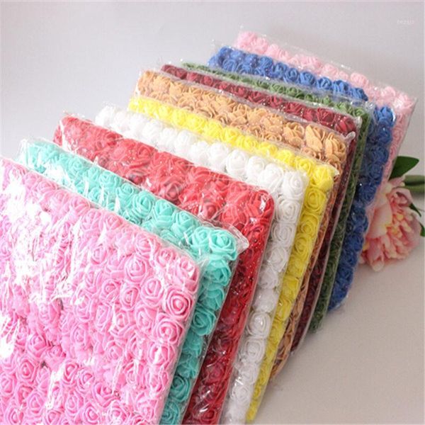 144pcs 2cm mini foam rose artificial flower bouquet multicolor rose wedding flower decoration scrapbooking fake1 
144pcs 2cm mini foam rose artificial flower bouquet multicolor rose wedding flower decoration scrapbooking fake1