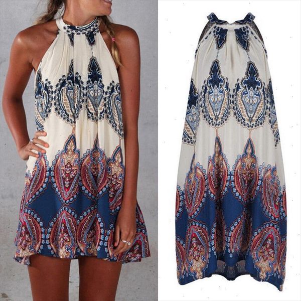 sweet causal summer dress women ladies sleeveless halter straight pattern print loose mini dress size s l xl, Black;gray
sweet causal summer dress women ladies sleeveless halter straight pattern print loose mini dress size s l xl, Black;gray