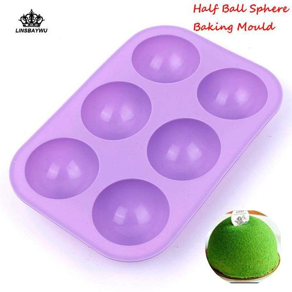 cake tools 6 holes silicone baking mold 3d half ball sphere chocolate cupcake diy muffin bakeware kitchen tools1
cake tools 6 holes silicone baking mold 3d half ball sphere chocolate cupcake diy muffin bakeware kitchen tools1