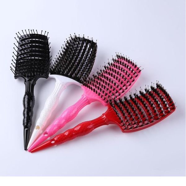 professional scalp massage comb anti-static big bent bristle hair comb brush women men hair styl sqclni, Silver
professional scalp massage comb anti-static big bent bristle hair comb brush women men hair styl sqclni, Silver