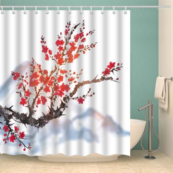 shower curtains chinese style plum blossom landscape waterproof polyester bath single printing curtain for bathroom decor with 12 hooks1
shower curtains chinese style plum blossom landscape waterproof polyester bath single printing curtain for bathroom decor with 12 hooks1