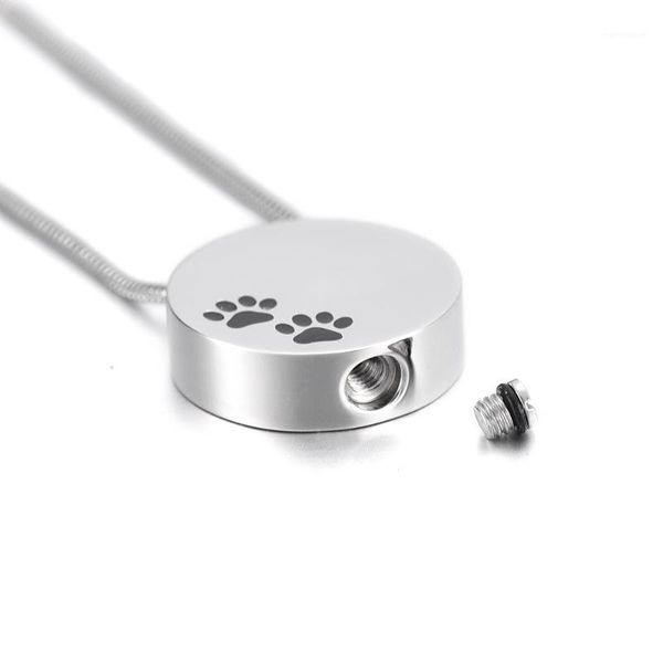 x069 big promotion round cremation pendant with chain necklace pet dog/ cat ashes holder keepsake jewelry men women1, Silver
x069 big promotion round cremation pendant with chain necklace pet dog/ cat ashes holder keepsake jewelry men women1, Silver