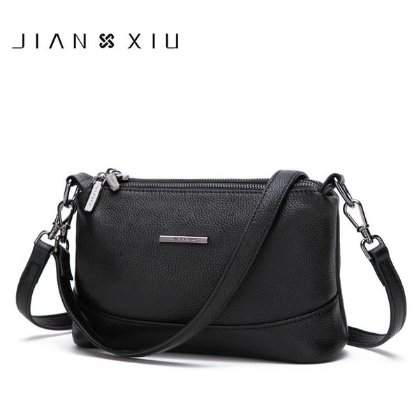 jianxiu brand women messenger bags female shoulder crossbody litchi texture genuine leather handbag 2020 small tote bag 2 colors
jianxiu brand women messenger bags female shoulder crossbody litchi texture genuine leather handbag 2020 small tote bag 2 colors