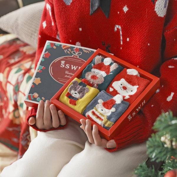 claus santa woman elk pattern 3d print winter warm fashion casual christmas socks 4 pairs/lot cute gift
claus santa woman elk pattern 3d print winter warm fashion casual christmas socks 4 pairs/lot cute gift