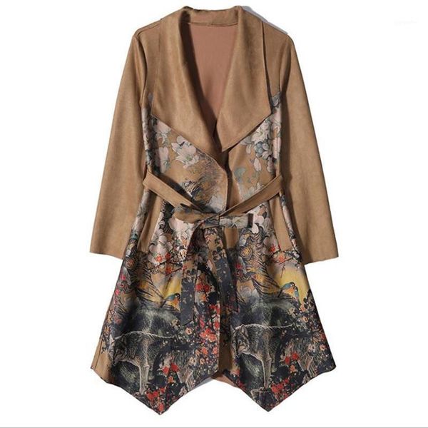 elegant women 2020spring autumn medium-long trench female singel breasted fashion print slim trench cq16921, Tan;black
elegant women 2020spring autumn medium-long trench female singel breasted fashion print slim trench cq16921, Tan;black