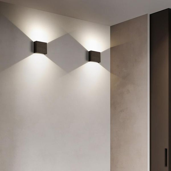 4pcs 6w dimmable led wall light aluminum simple aisle square up down wall lamp bedroom living room background led lights
4pcs 6w dimmable led wall light aluminum simple aisle square up down wall lamp bedroom living room background led lights