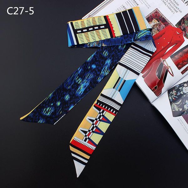 women silk skinny scarf fashion print hair neck scarves long ribbon hand bag scarfs for ladies 2020 new sqcfxt new_dhbest, Blue;gray
women silk skinny scarf fashion print hair neck scarves long ribbon hand bag scarfs for ladies 2020 new sqcfxt new_dhbest, Blue;gray