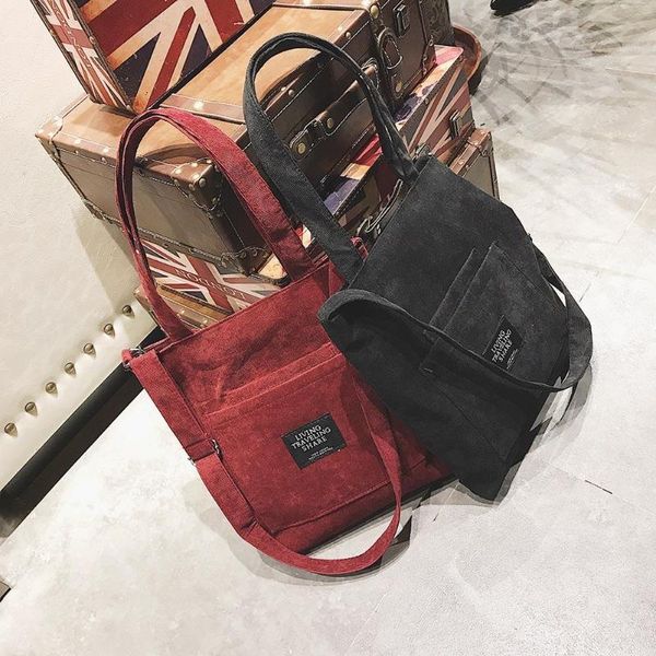 preppy style women corduroy zipper shoulder bags female artsy handbags tote ladies canvas messenger corssbody bag shopping bag
preppy style women corduroy zipper shoulder bags female artsy handbags tote ladies canvas messenger corssbody bag shopping bag