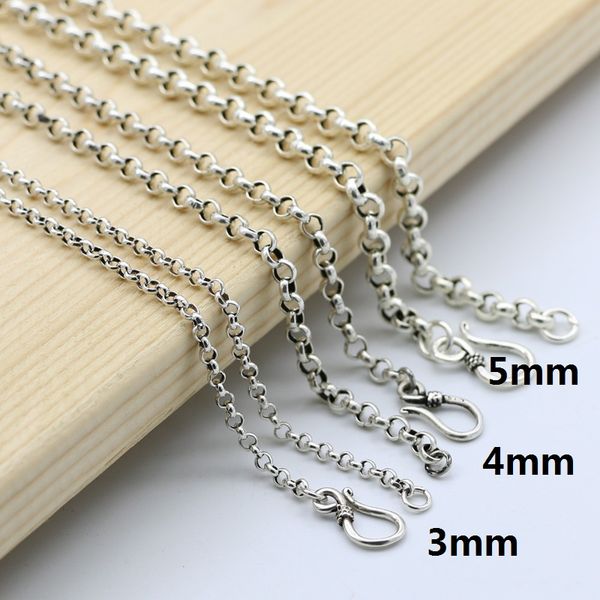vintage 925 sterling silver handmade round link chain necklace american european gothic punk style antique silver designer jewelry necklace
vintage 925 sterling silver handmade round link chain necklace american european gothic punk style antique silver designer jewelry necklace