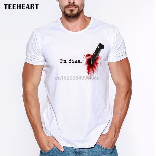 2020 new summer casual men im fine wound blood knife hurt pain stabe injury funny joke men tee hoodie designers t shirts sweatshirt
2020 new summer casual men im fine wound blood knife hurt pain stabe injury funny joke men tee hoodie designers t shirts sweatshirt
