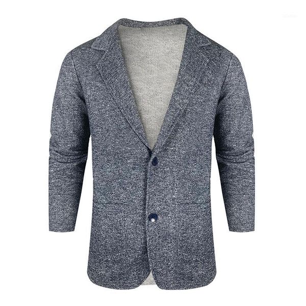men's suits & blazers mens blazer slim fit casual knitted men's wear melange black and blue clothing young style1, White;black
men's suits & blazers mens blazer slim fit casual knitted men's wear melange black and blue clothing young style1, White;black