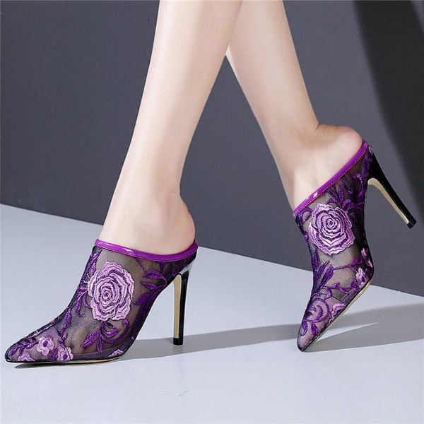 embroider flowers pumps shoes women breathable lace high heel gladiator sandals female slip on summer pointed toe ankle boots, Black
embroider flowers pumps shoes women breathable lace high heel gladiator sandals female slip on summer pointed toe ankle boots, Black