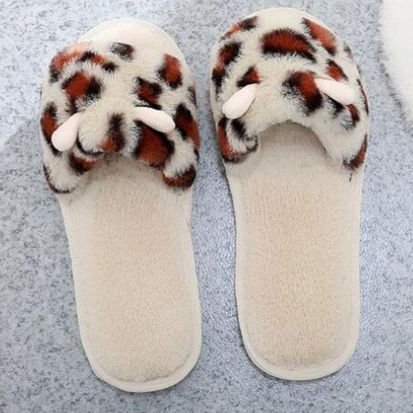 slippers ear soft plush women winter open toe flat casual shoes female indoor leopard print xx4421, Black
slippers ear soft plush women winter open toe flat casual shoes female indoor leopard print xx4421, Black