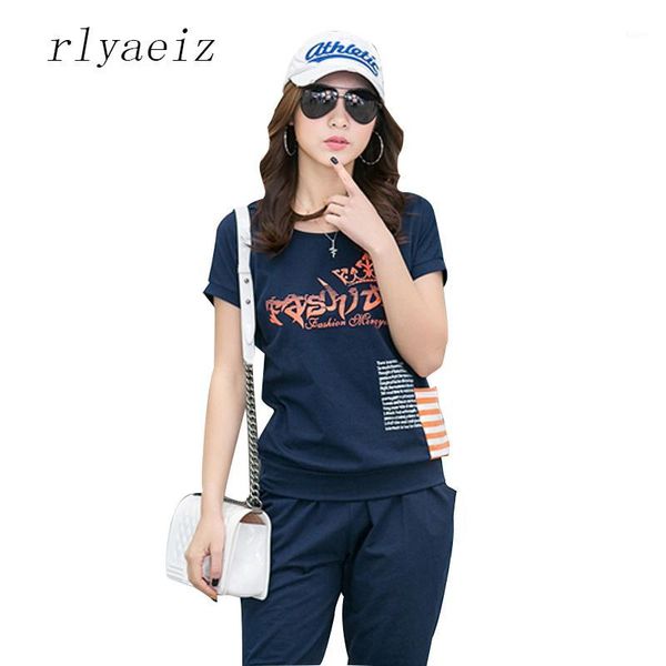 rlyaeiz large size 4xl 2018 new printed two piece set summer women casual t-shirts + calf-length pants sets loose sporting suit1, White
rlyaeiz large size 4xl 2018 new printed two piece set summer women casual t-shirts + calf-length pants sets loose sporting suit1, White