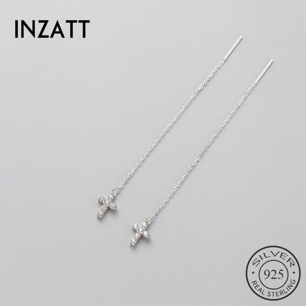 dangle & chandelier inzatrendy real 925 sterling silver tassel earrings zircon cross minimalist brincos for women accessories jewelry gift
dangle & chandelier inzatrendy real 925 sterling silver tassel earrings zircon cross minimalist brincos for women accessories jewelry gift