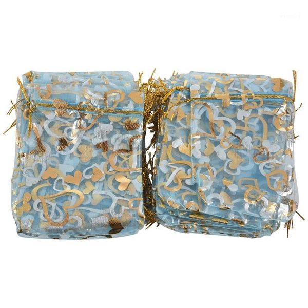 100 * bags, pouches, organza bags for wedding, jewelry, gifts, blue with golden heart, 120 * 100mm1
100 * bags, pouches, organza bags for wedding, jewelry, gifts, blue with golden heart, 120 * 100mm1